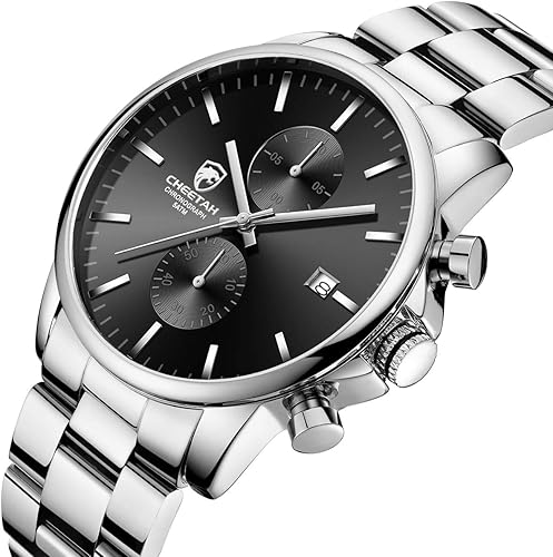 Fashion Business Mens Watches with Stainless Steel