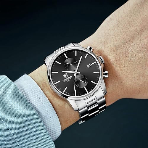 Fashion Business Mens Watches with Stainless Steel